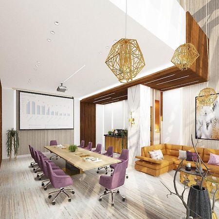 Velero Hotel Doha Lusail Exterior photo 3D rendering of a meeting room