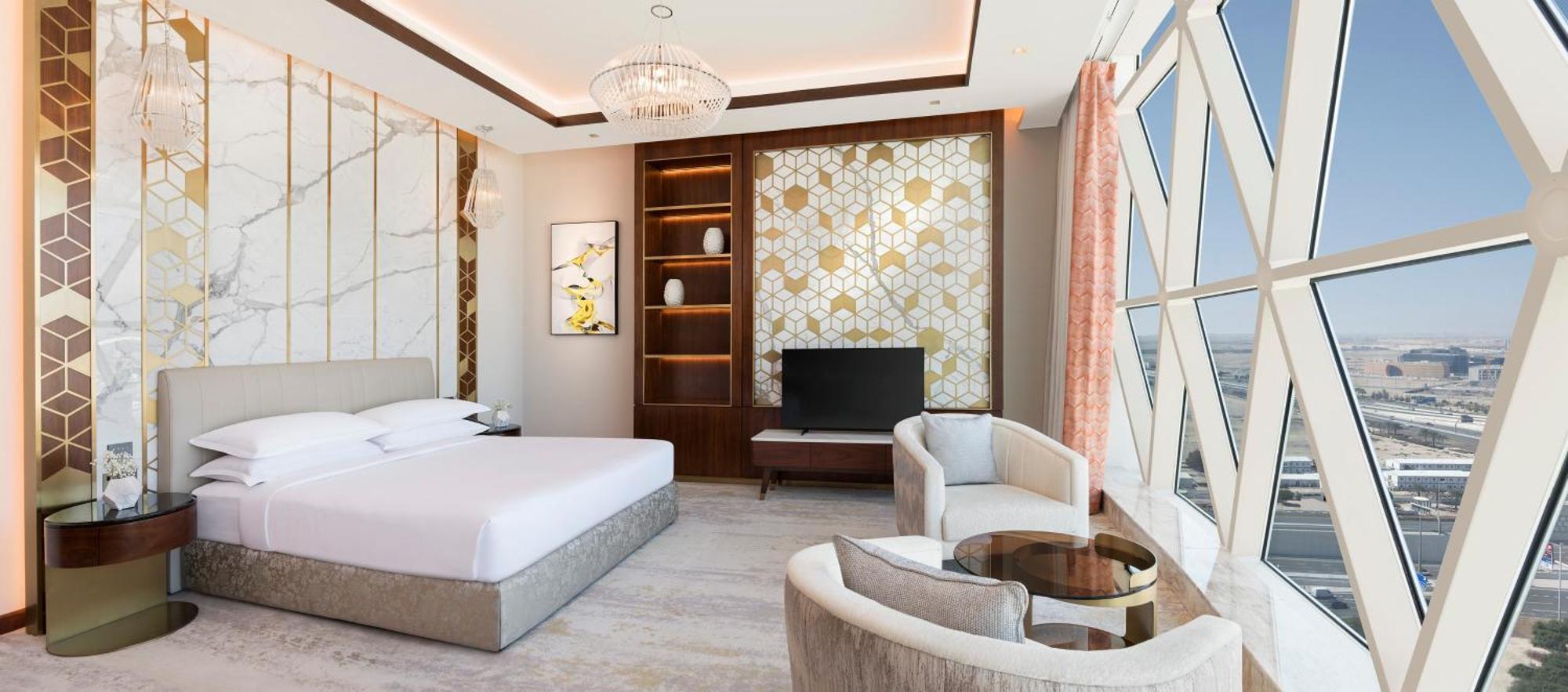 Velero Hotel Doha Lusail Exterior photo A bedroom at the hotel